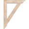Ekena Millwork Traditional Traditional Smooth Bracket, Douglas Fir, 3 1/2"W x 24"D x 32"H BKT04X24X32TRA01SDF - alternate 2